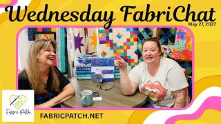 Happy FabriChat wednesday. Thanks for hanging out with us and sharing laughs!