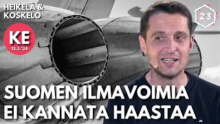 Hävittäjälentäjä Mansikka: Suomea ei kannata haastaa ilmassa | Heikelä & Koskelo 23 minuuttia | 848