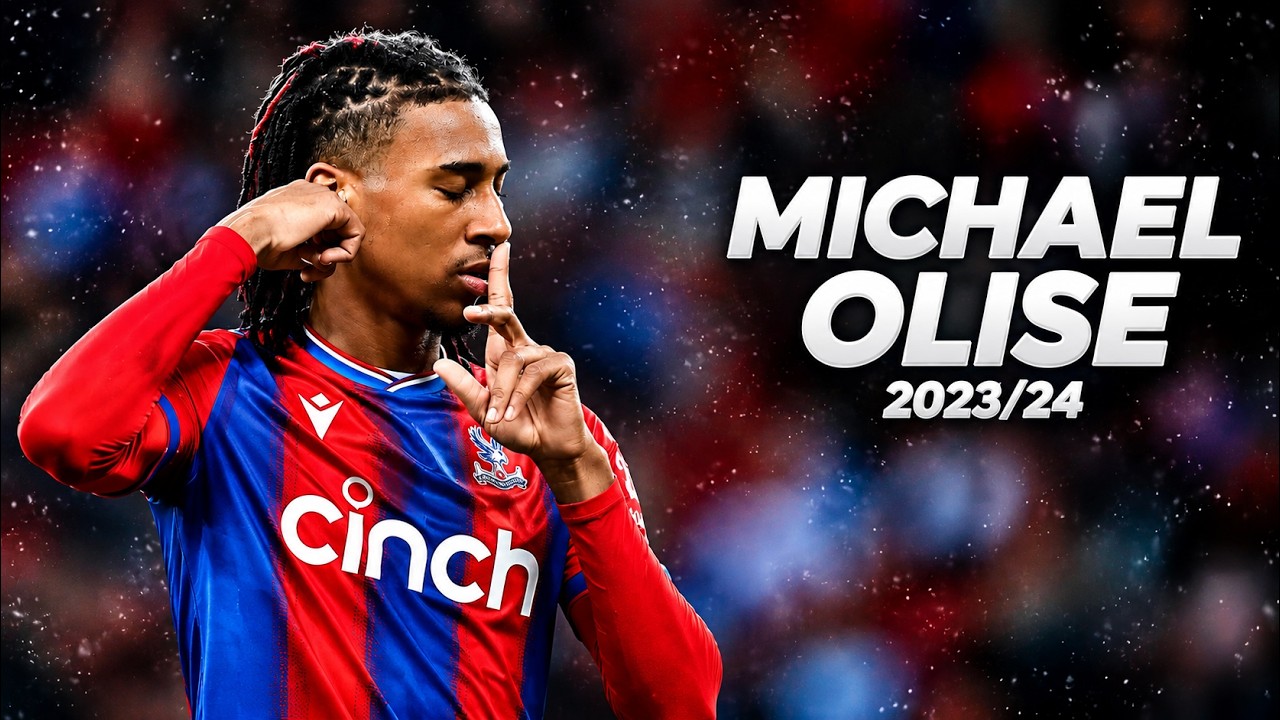 All 10 Goals & 6 Assists: Michael Olise 2023/24 Season - YouTube