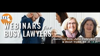 How to Deal with Challenging Opposing Counsel: 4 Simple Tools to Keep Your Cool [Webinar]