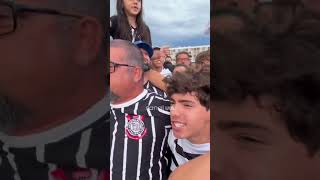 SUPERCOPA: TORCIDA DO CORINTHIANS FAZ 'POROPOPÓ' EM BRASÍLIA ANTES DE JOGO CONTRA FLAMENGO
