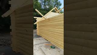 HOW WE BUILT OUR SECOND LOG CABIN