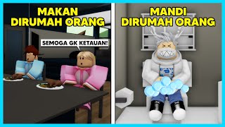 24 JAM NUMPANG DIRUMAH ORANG GAK DIKENAL!! MASUK DIEM DIEM - Roblox Brookhaven