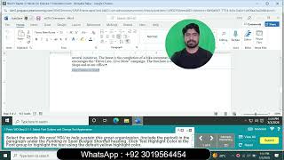 Word Chapter 2 Hands-On Exercise 1 Simulation Exam | Word Chapter 2 Hands-On Exercise 1 Simulation