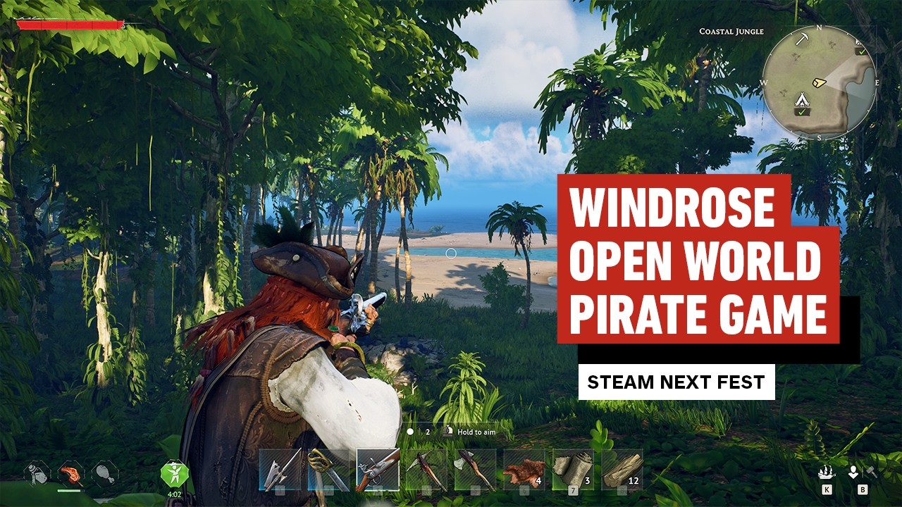 Windrose Gameplay: Pirate Open World Survival Game