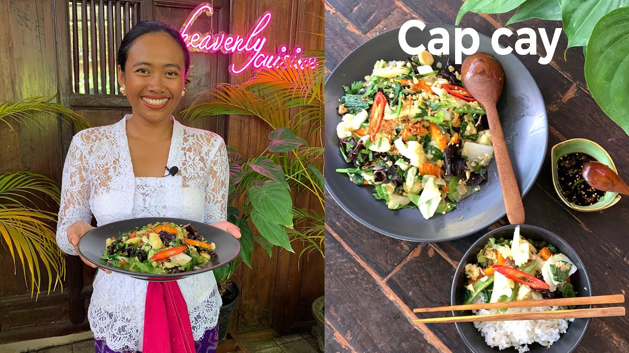 Cap Cay, stir fry vegetables  ❤️
