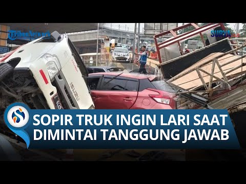 Cerita Korban Kecelakaan Beruntun GT Halim Utama: Nyoba Kabur usai Nabrak Malah Tabrakan Lagi