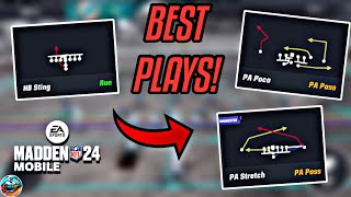 THE BEST PLAYS IN MADDEN MOBILE 24!