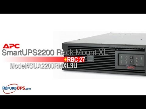 RBC27 Battery Replacement for APC SmartUPS2200 Rack Mount XL RBC27 Battery Replacement for APC SmartUPS2200 Rack Mount XL
