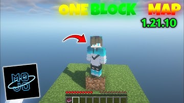 ONE BLOCK Map for Mojo Launcher 🤯 | Minecraft Java 1.21.10