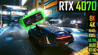RTX 4070 - Cyberpunk 2077 (with RT Overdrive testing!)
