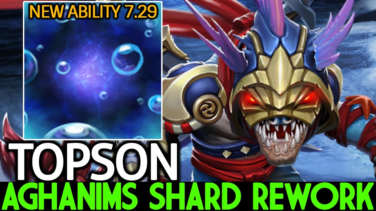 TOPSON [Slark] Aghanim's Shard Rework New Ability is so Good Dota 2 ...