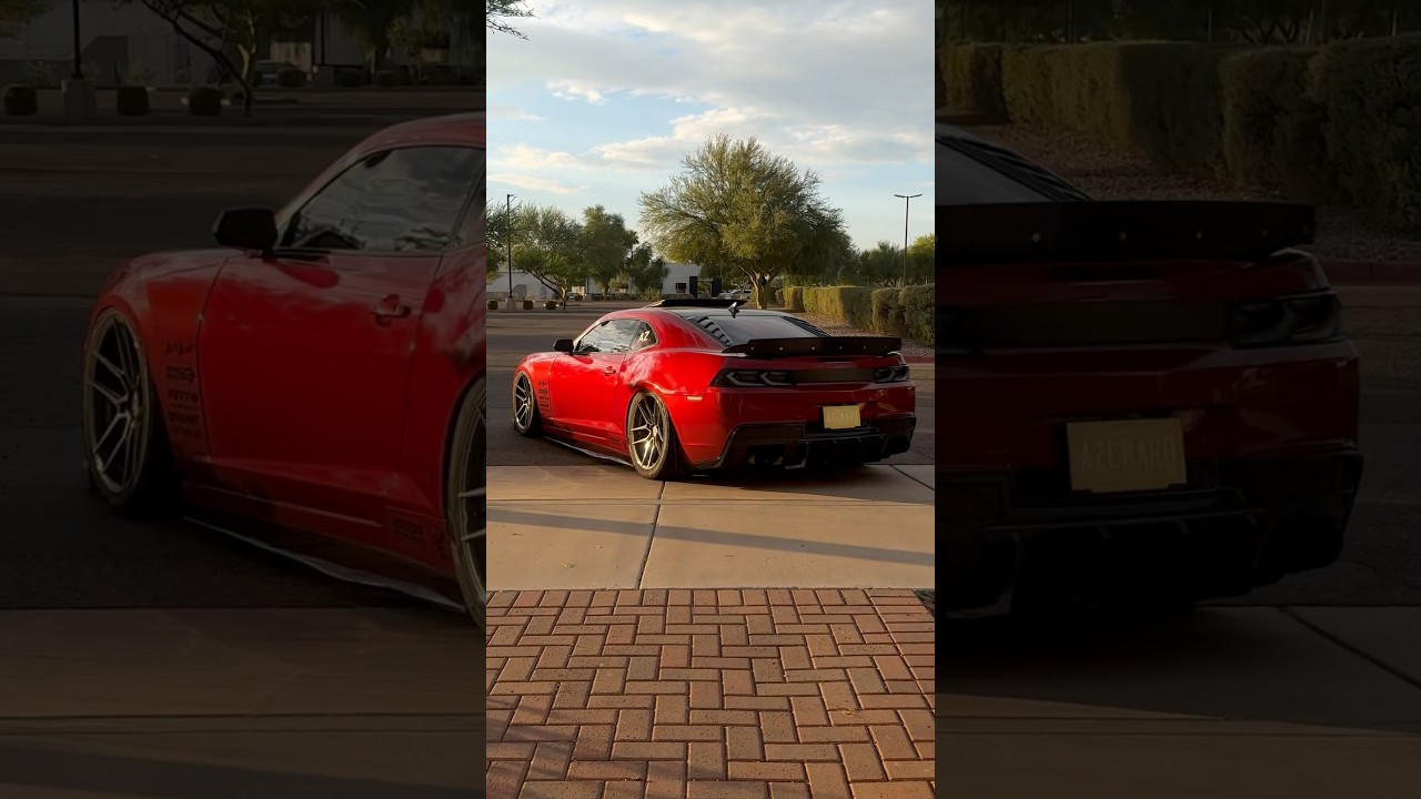 Camaro on Air Lift 5thgencamaro camaross airlift airbags slammed