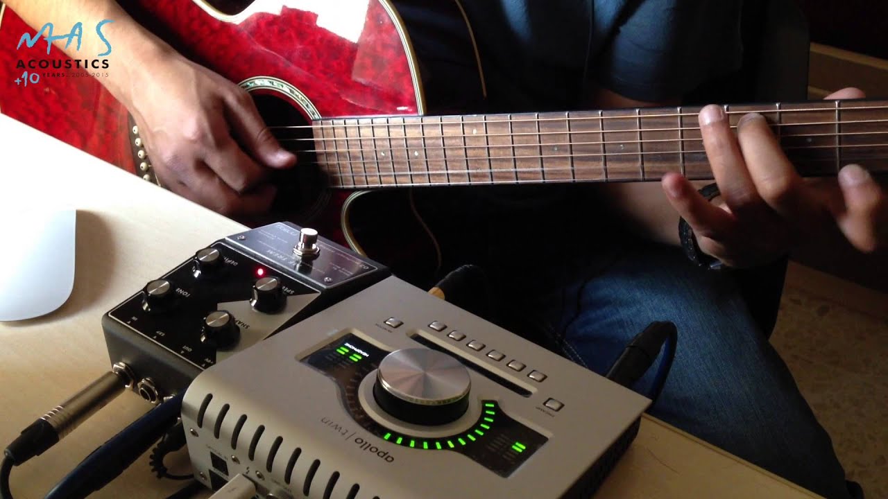 Así suena el Minifooger MF Trem con una guitarra acústica