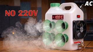 No AC, no electricity needed! Homemade Air Conditioning That Even Freezes Penguins! Amazing 😱