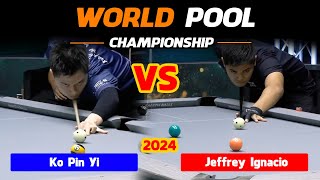 Ko Pin Yi vs Jeffrey Ignacio | 2024 World Pool Championship | June 03 #worldpoolchampionship