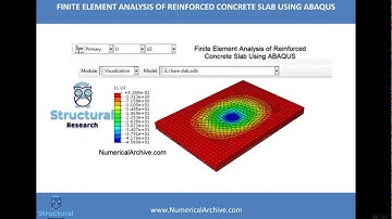 FINITE ELEMENT ANALYSIS OF REINFORCED CONCRETE SLAB USING ABAQUS