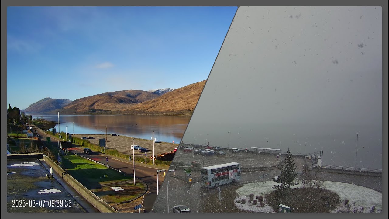Four Seasons in One Day Spectacular Weather in Fort William YouTube