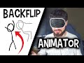 Animating blindfolded better than expected