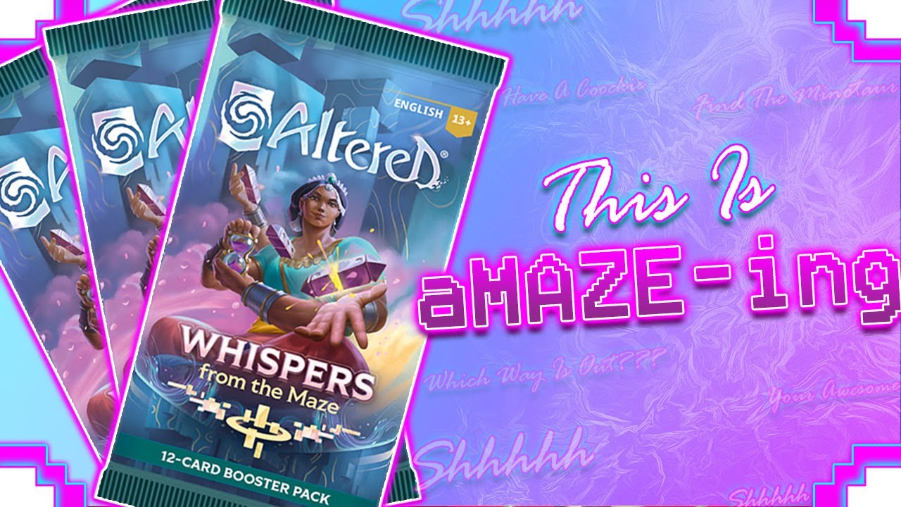 whispers from the maze booster box Altered | CardsHQ Set up camp on the surface and unearth secrets lost in the depths Altered TCG - Whispers From