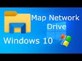 Windows 10 - Map a network drive /w some troubleshooting