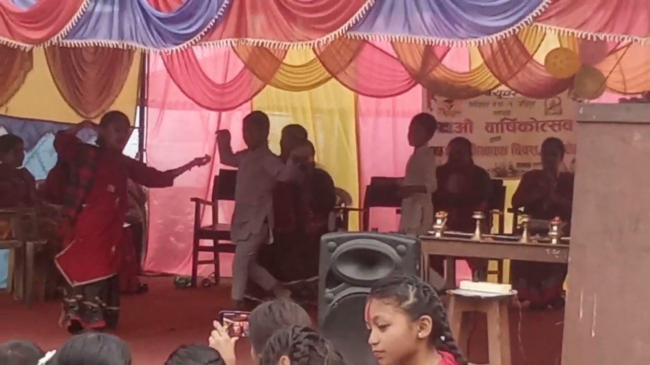 Golden future school  annual function day. Riaan Nirmal Shussana Anjelika 