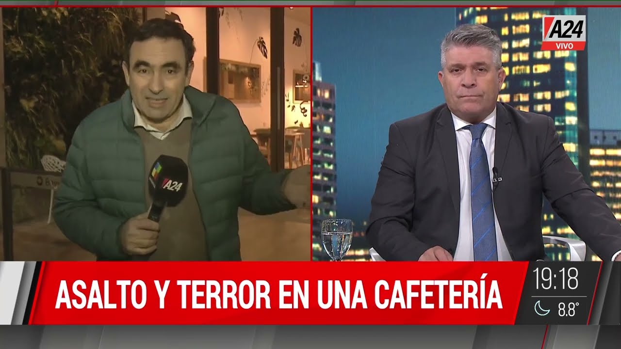 Terror en una cafetería de Caseros: no había plata en la caja y robó la propina