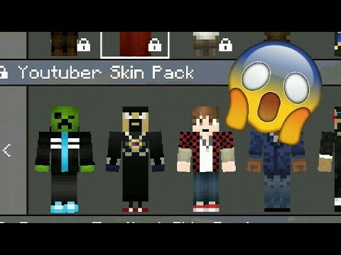 Minecraft Youtuber Skin Pack