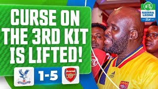 Curse On The 3rd Kit Is Lifted! | Crystal Palace 1-5 Arsenal ...