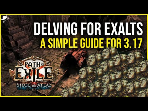 A Guide on how to make Exalts the Easy way in Delve - Path of Exile 3.17 Archnemesis League