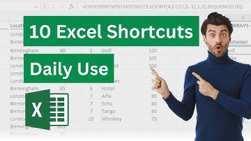 10 Daily Use Shortcut Key 2023 | Best Excel Keyboard Shortcuts