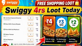 Swiggy 4rs Food Loot offers today #lootoffer 