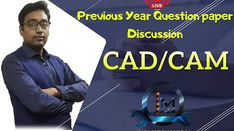 Previous Year Paper Discussion||CAD-CAM||Mechanical||5th Semester||SBTE||@jaimechanical