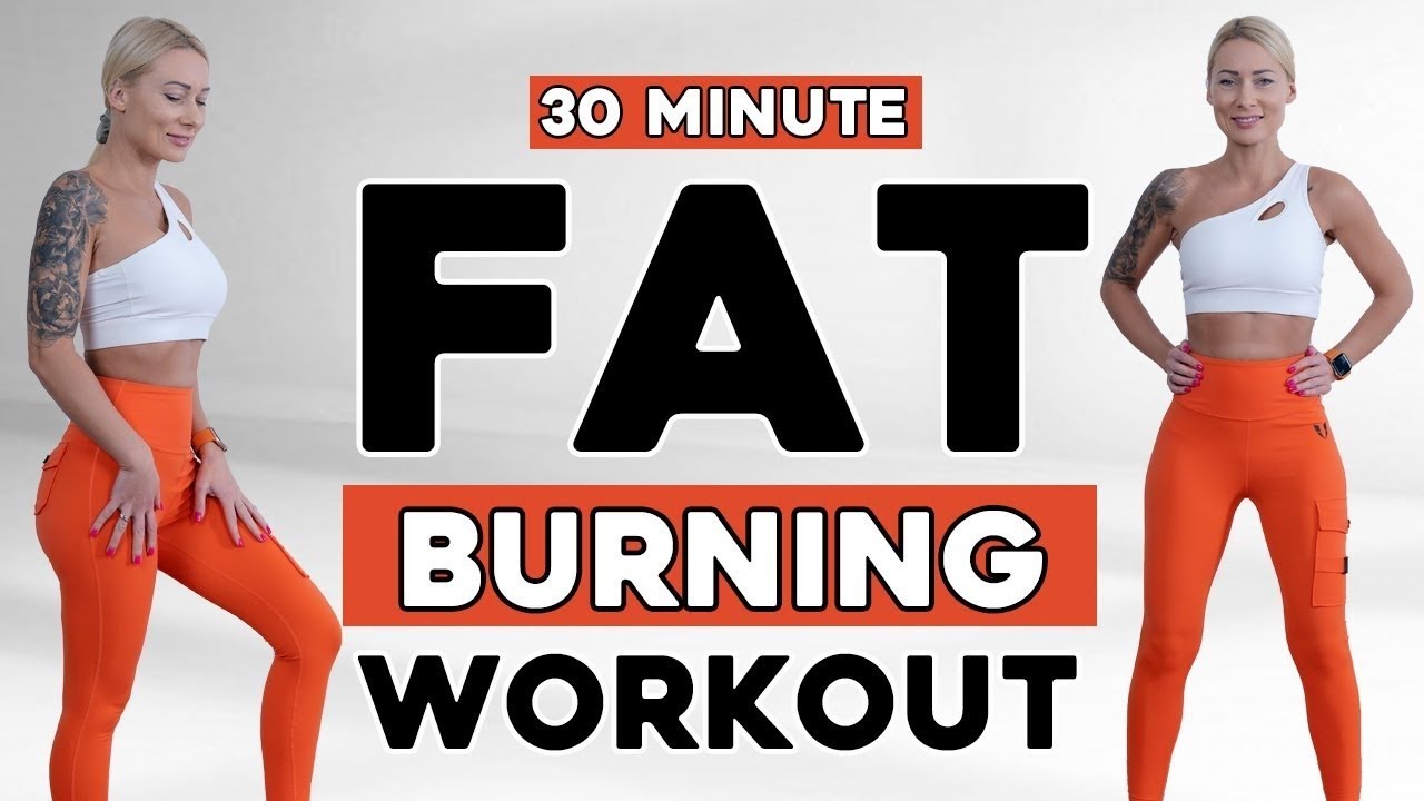 FULL BODY FAT BURNING WORKOUT AT HOME 🔥 30 Min Standing Workout | No ...