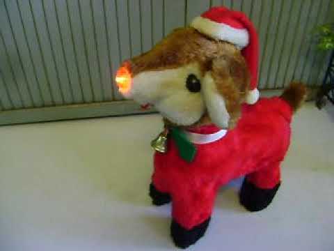 toy reindeer that walks