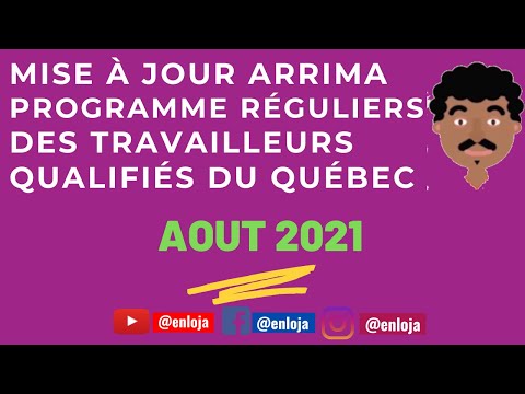 ?Résidence Québec ??, nouveau système de pointage. Arrima.Programme régulier travailleurs qualifiés.