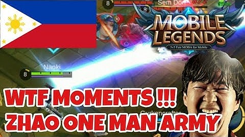 Mobile Legends | Wtf Moments | Yun Zhao ONE MAN ARMY