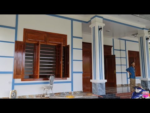 Video Mẫu Nhà 1 Tầng Đẹp Phối Màu Sơn Trắng Và Màu Xanh Da... - youtube