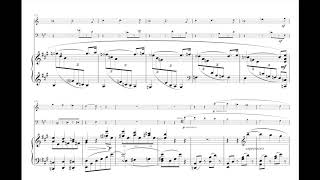 Carl Frühling - Trio for Clarinet, Cello, and Piano, Op. 40 (score-video)