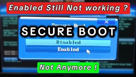 How to ENABLE Secure Boot For REAL (Step by Step GUIDE)
