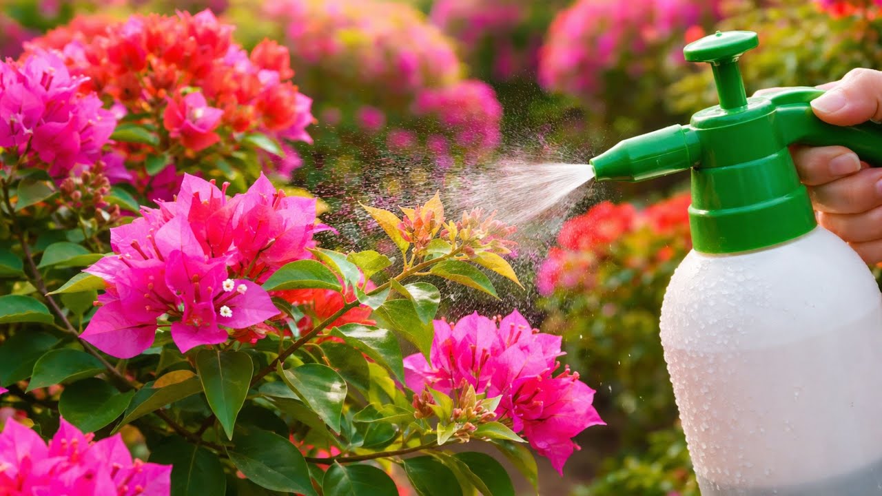 🌸Chỉ Một Lần Xịt – Hoa Giấy Giữ Màu Cả Tuần