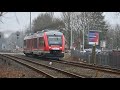 🚆 Triebwagen Lint NBE 648 838-0 fährt am Bü Eckernförder Str. als RB 72 in Richtung Eckernförde / 4K