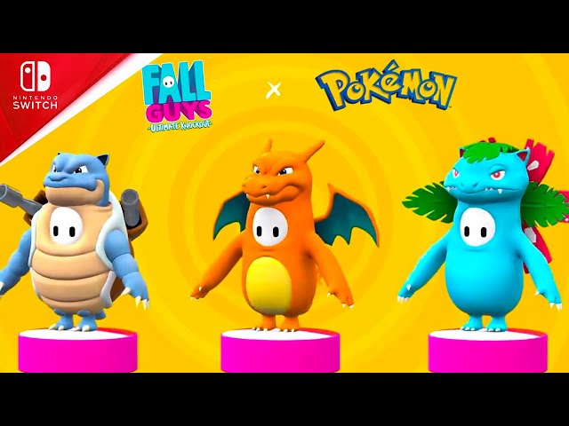 Fall Guys: Artista cria skins de Pokémon