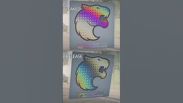 FURIA PGL Copenhagen 2024 Leaked Sticker Comparison #csgo #furia #counterstrike2 #cs2 #pglmajor