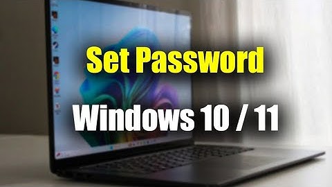 How To Set Password On Windows 10 / 11 | Full Easy Guide #windows
