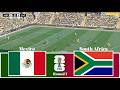 🔴Mexico Vs South Africa | Epic World Cup Round 1 Football Match | PES 21 Simulation