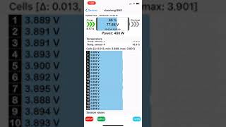 20S 74V Bluetooth BMS