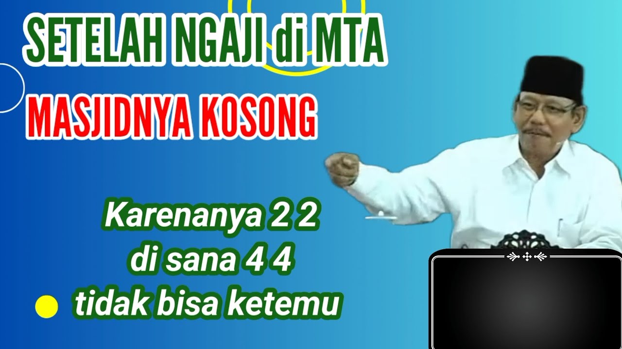 Sholat Tarawih - Jihad Pagi MTA