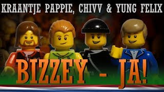 Bizzey - JA! ft Kraantje Pappie, Chivv, Yung Felix (LEGO music video)