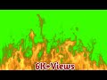 Gambar cover fire green screen effect // fire green screen animation //fire effect //BRK works